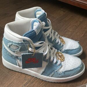 Denim Woman Air Jordan 1 Retro High OG